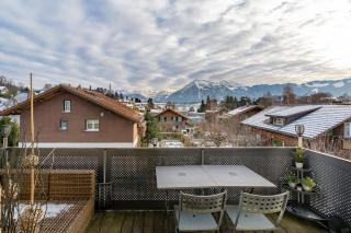 Lake and Mountain View Villa with Whirlpool and Free Parking in Huenibach - 6