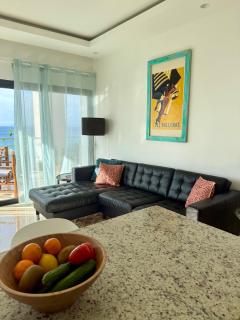 Modern Oceanview Retreat with Balcony and Walk to Bay - 0