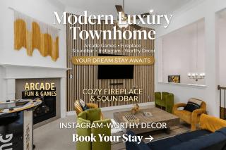 Luxury Oasis - Glam Decor, Putting Green, Arcade Fun & EV Station - 0