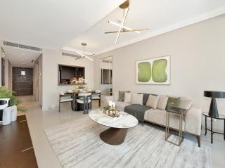 Kensington 1BR and Study with Sofa Bed Burj View Dubal mall link - Dubai - 1