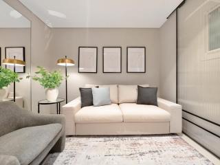 Kensington 1BR and Study with Sofa Bed Burj View Dubal mall link - 7