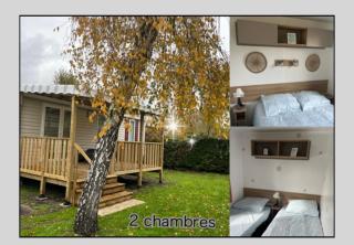Mobilhome 2 chambres 4-6 pers les charmettes siblu 4 étoiles aux mathes - 2