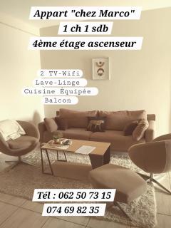 Appart Chez Marco 1chbre 1 sdb - 9
