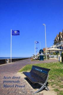 Le Lagon de Léon Escapade à deux en front de mer, avec accès direct et privatif à la plage, sur la Promenade Marcel Proust à Cabourg - 3