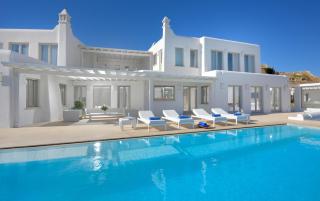 Villa Divine - 10 bedrooms in Ornos, Tennis court - 0