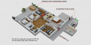 Design Penthouse Rooftop Loft, 190sq, 5 Beds, 2 Panorama Terrace, Hot Tub, 1min to Main Station- 5min to City - 5