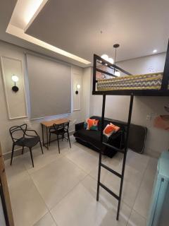 Kit pé na areia - Praia do Gonzaguinha - São Vicente - Wifi, TV e Ar condicionado - 6