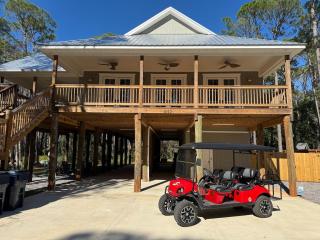 Outdoor Oasis with Included Golf Cart - 0