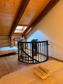 Triplex des Neiges - poêle, navette-station, jardin - 9