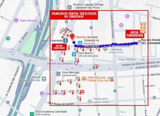 3 min da Feira da Liberdade - com Piscina e Gym - 8