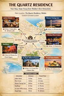 The Quartz Residence Peaceful Suites By GGM - Melaka City Centre - 9