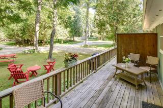 Pine Cottage Duplex with Deck Walk to State Park! - 9