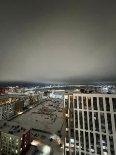 Апартаменты у Барыс Арены с видом на город с 22 этажа - 7