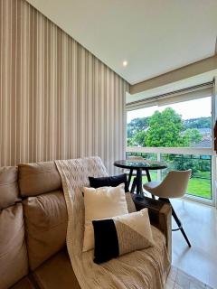 Apê com Lareira a 260m da Catedral de Pedra - 6