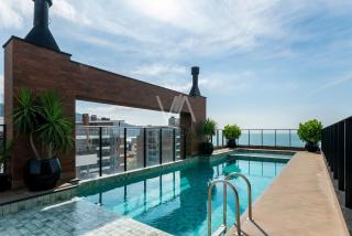 309 Apart Villa Francione com piscina em Bombas - 2