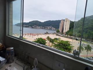 Gonzaguinha Apartamento frente à praia - 3