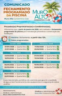 Muro Alto Condomínio Club - 9