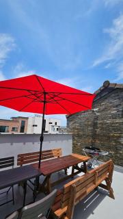 Pine-tree Stay, KTX station nearby, 3 rooms, 2 bathrooms, Hotel style bed 4, Rooftop barbecue, Kids room, Retro arcade, Board games - 3