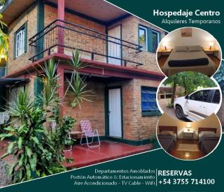 Departamento Céntrico con Estacionamiento - 0