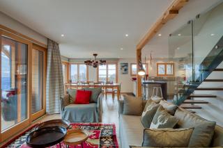 Chalet with view of Mont Blanc and hammam - 5