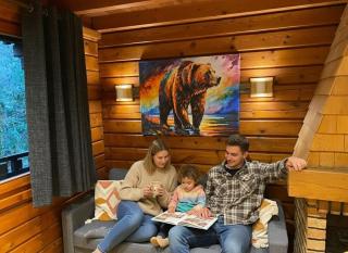 LE GRIZZLY Chalet en bois avec SPA Jacuzzi - 4