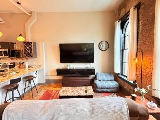 Industrial Loft with Exclusive Speakeasy Access - 6