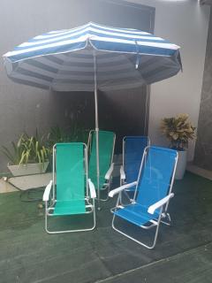 CASA - AR CONDICIONADO nos 2 quartos, Wi-Fi, a 400 metros da praia e da praça Dona Carmem - 1