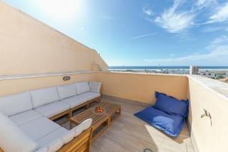 La Marina Penthouse by Tarifa Rent - wifi, AC, parking - 0