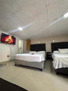 Corales aparta estudio habitación - 7