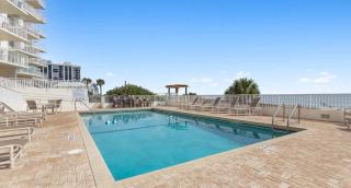 Direct oceanfront 2/2 corner condo with large balcony, heated pool, and garage parking - 7