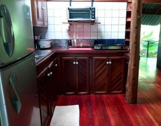 Wooden Cabin with deck Over Creek, walk to beach - 1