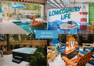 Luxury 6 Br Sleeps 18 Private Heated Pool Fire Pit - 0