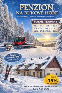 "PENZION NA BUKOVÉ HOŘE" - apartmánový dům, Horský resort Buková hora - 0