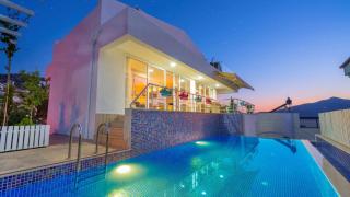 Kışla 4 bedroom seaview villa with private pool - 9