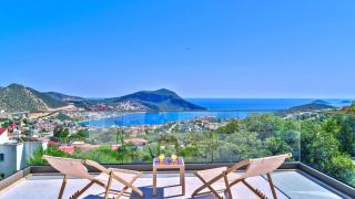 Kalkan 3 bedroom seaview villa with private pool hot tub - 4