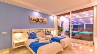 Kalkan 2 bedroom villa with heated pool private pool hot tub - 6