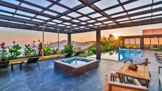 Kördere 5 bedroom secluded villa with private pool hot tub - 9