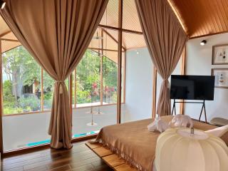 苏梅岛观景台海景别墅四卧Golden Coconut Villa7 ChawengNoi 4BR接送服务 - 2