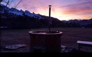 Chalet Chic mit Hot Pot - 7