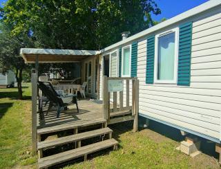 Charming Mobile Home in Argels-sur-Mer with Stunning Beach Views - 0