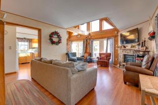 Steps From Lake George! 8-Acre Home with Dock Access - 8