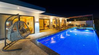 Patara 3 bedroom villa with private pool hot tub - 0