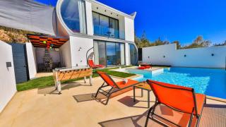 Üzümlü 1 bedroom secluded villa with private pool hot tub - 9