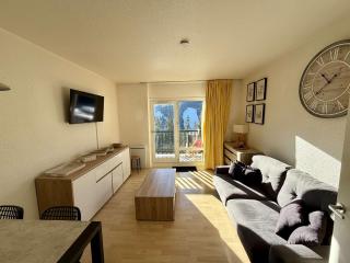 Studio rénové 5 pers à 300m des pistes, Flaine Forêt, balcon, lave-linge, lave-vaisselle - FR-1-687-37 - 0