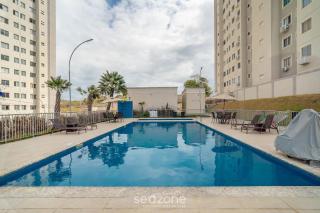 Apto em prédio c/ piscina em João Pessoa - JDS0104 - 0