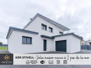 KER STIVELL - Superbe maison neuve à 2 pas de la mer - 0