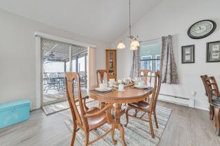 Porch and Views Waterfront Home on Houghton Lake! - 2
