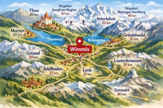 Ferienwohnung Winterzeit EG - Interlaken Thun Spiez Kandersteg - 8