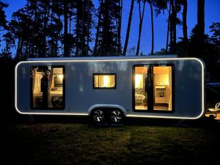 Ferienhäuser Insel Usedom - Luxuswohnwagen Doppeltür mit Whirlpool - 3