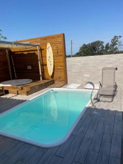 Casa com piscina e hidro, a 8 min da praia do sonho, Palhoça - Palhoça - 4